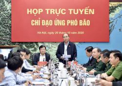 Thủ tướng: Bão số 9 rất mạnh, cần sẵn sàng cả xe tăng, trực thăng giúp dân