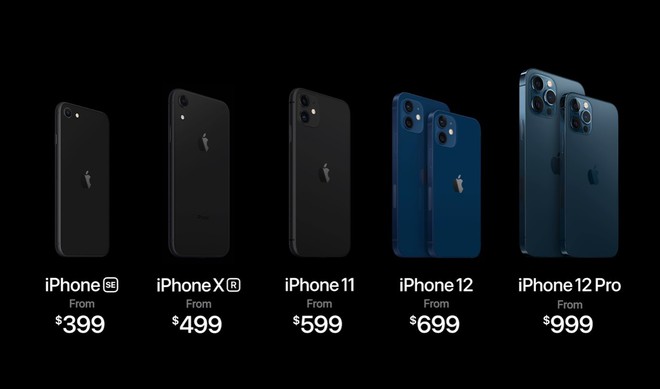 Apple công bố iPhone 12 với màn hình OLED, hỗ trợ 5G