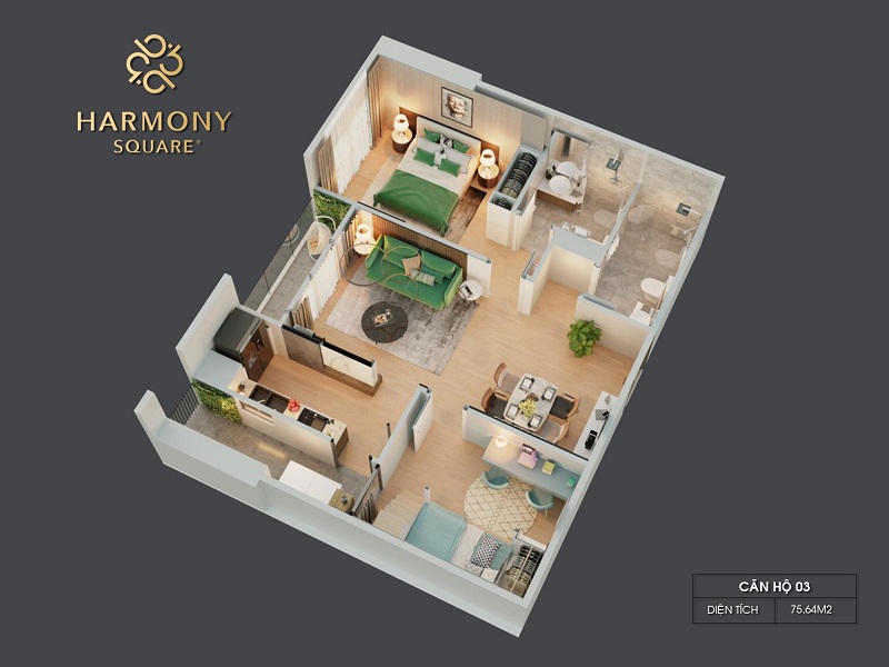 Harmony Square 199 Nguyễn Tuân Mở Bán Đợt 116