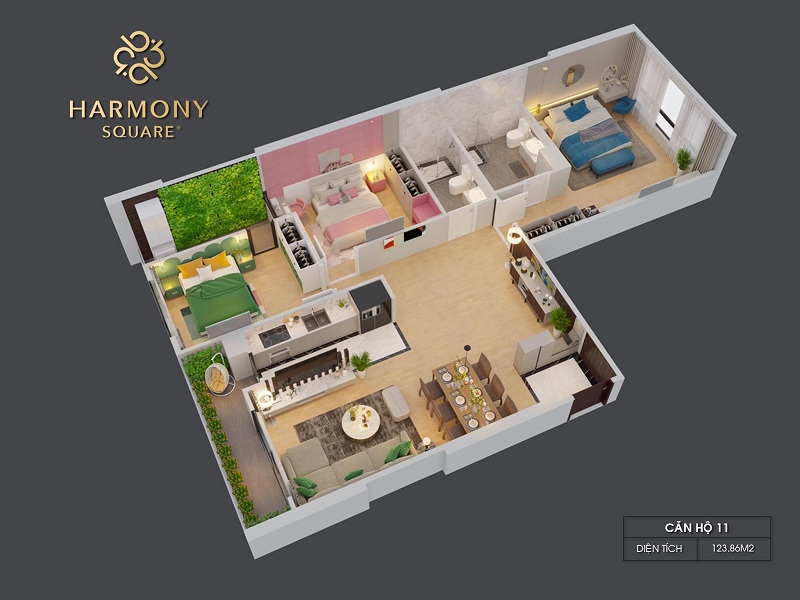 Harmony Square 199 Nguyễn Tuân Mở Bán Đợt 119