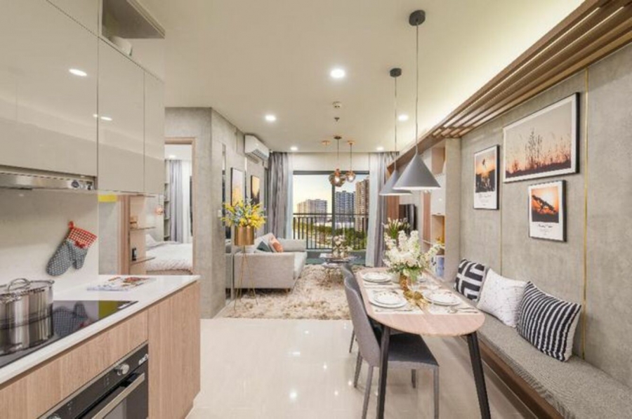 Cho thuê căn hộ chung cư Studio Vinhomes D’capitale Trần Duy Hưng 50m2 đầy đủ đồ