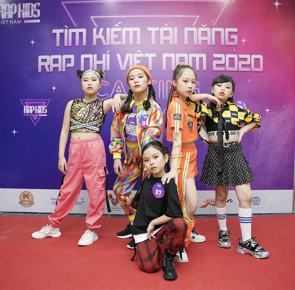 Lộ diện những thí sinh cực chất có mặt tại buổi casting RAP KIDS VIỆT NAM