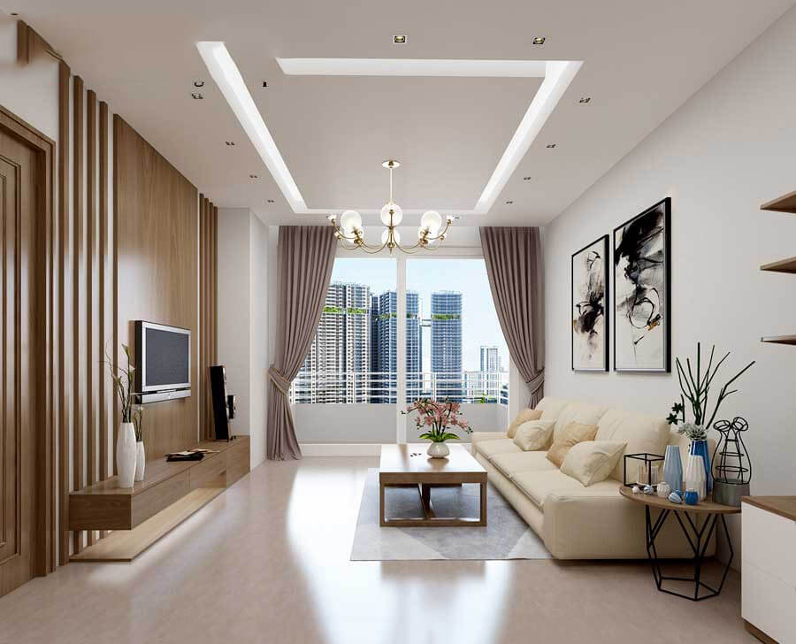 tận dụng không gian phòng khách nhỏ