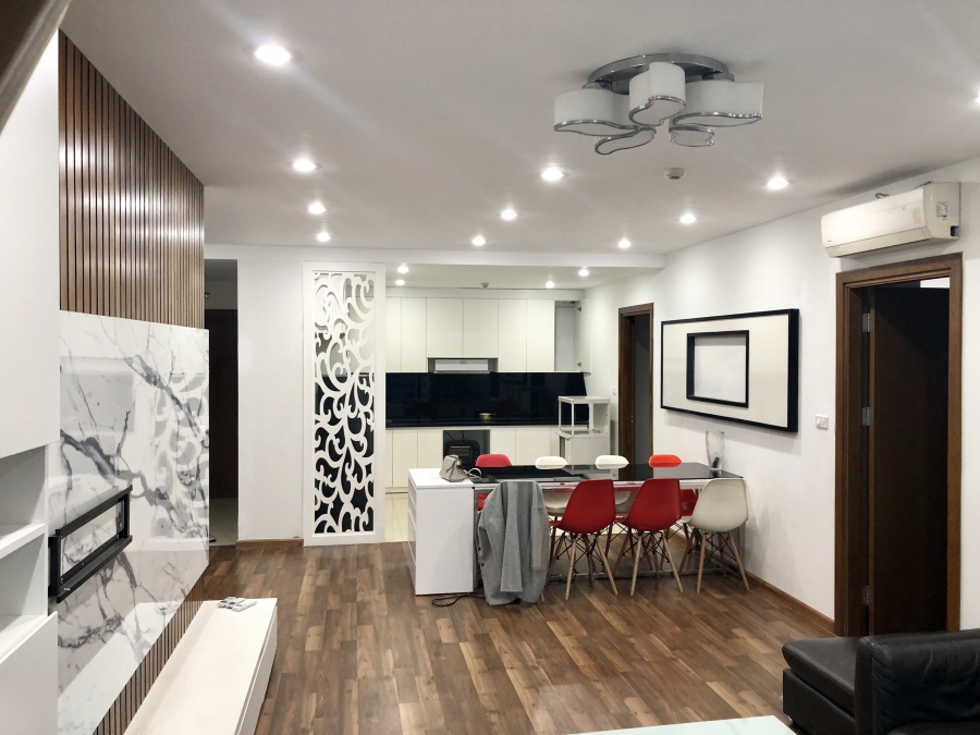 Cho thuê CHCC Goldmark City, toà S3, 3PN,căn góc,giá 13 triệu